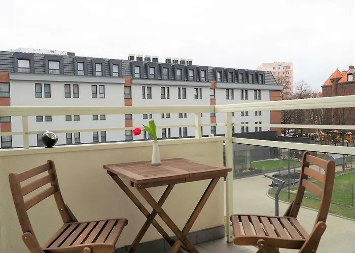 3 Pokoje, Parking, Balkon - Centrum Appartamento Danzica